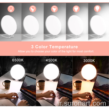 Nouveau design 10000 LUX Sun Lamp pour SAD